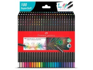 Lápis de Cor 100 Cores ECO SuperSoft - Faber-Castell