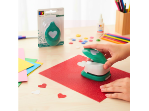 Perfurador de Papel 50mm Formato Coração – Artesanato